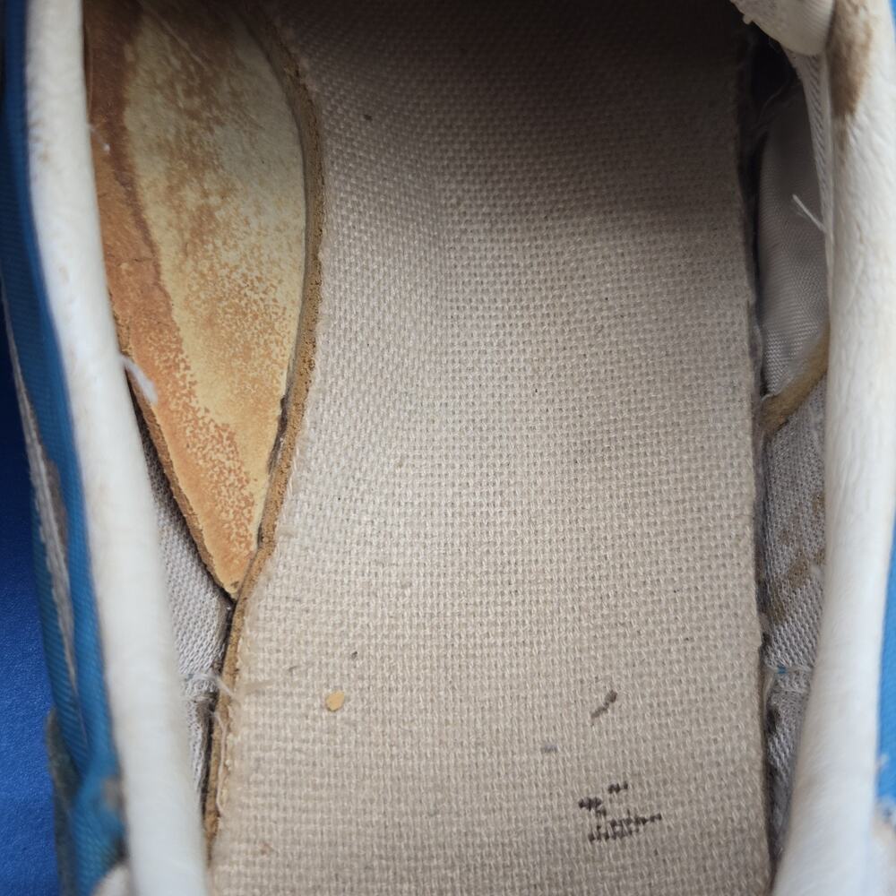 Vintage 1980s Nike Diablo Blue Nylon Suede Sneakers Women’s 7.5 Rep. of Korea - Picture 10 of 14